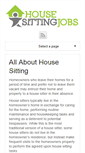 Mobile Screenshot of housesittingjobs.com